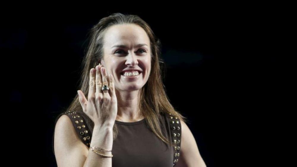 


Martina Hingis, seen in this file photo, marked her 38th birthday on Sunday by announcing she is expecting a baby. — Reuters
