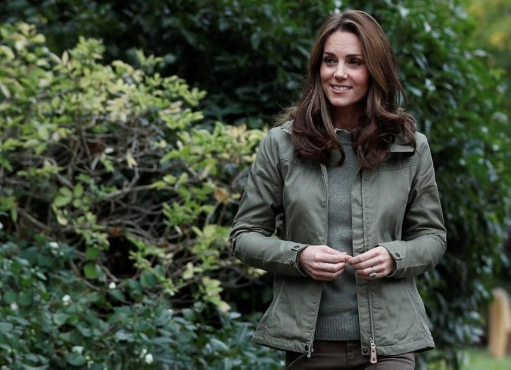 


Katherine, Duchess of Cambridge, arrives at Sayers Croft Forest School in London, Britain, on Tuesday. — Reuters