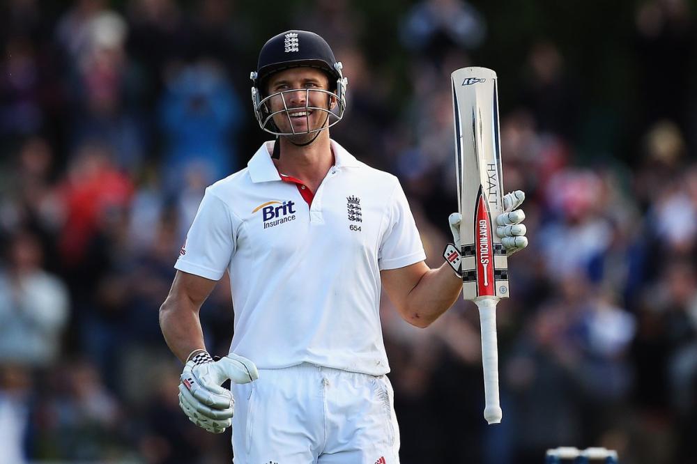 Former England batsman Nick Compton, seen in this file photo, announced his retirement from cricket on Thursday. The 35-year-old grandson of England great Denis Compton did not play for his county Middlesex in 2018.