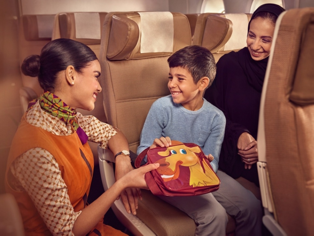 Etihad Airways 
in partnership 
with Born Free