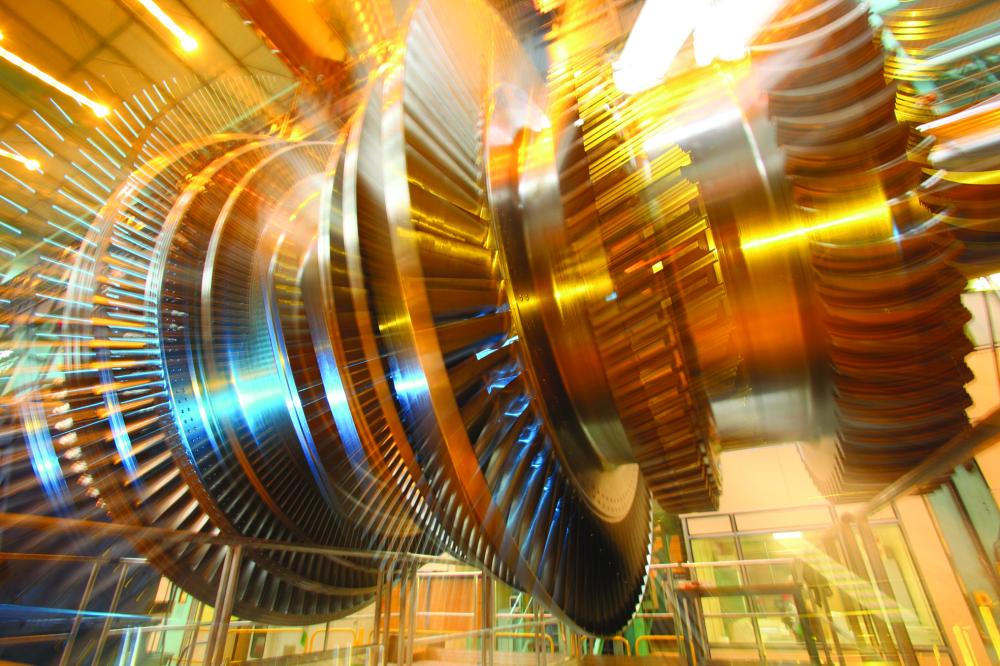 



Arabelle half-speed steam turbine 1750MW ( BP2 ) in a factory in Belfort, France