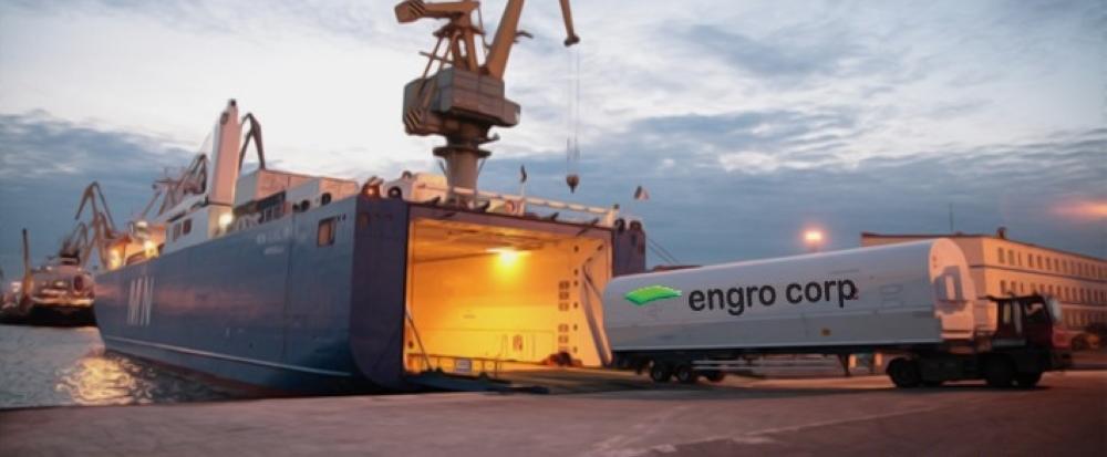 Engro's LNG vessel arrives in Pakistan.