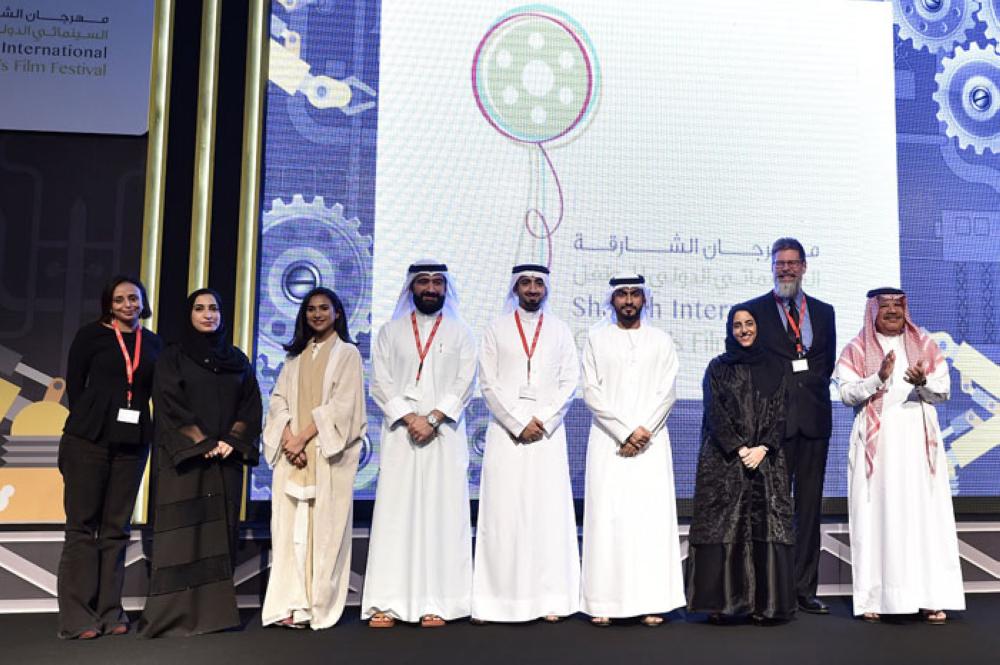 


Winners at the sixth edition of the Sharjah International Children’s Film Festival on Friday. — Courtesy photo