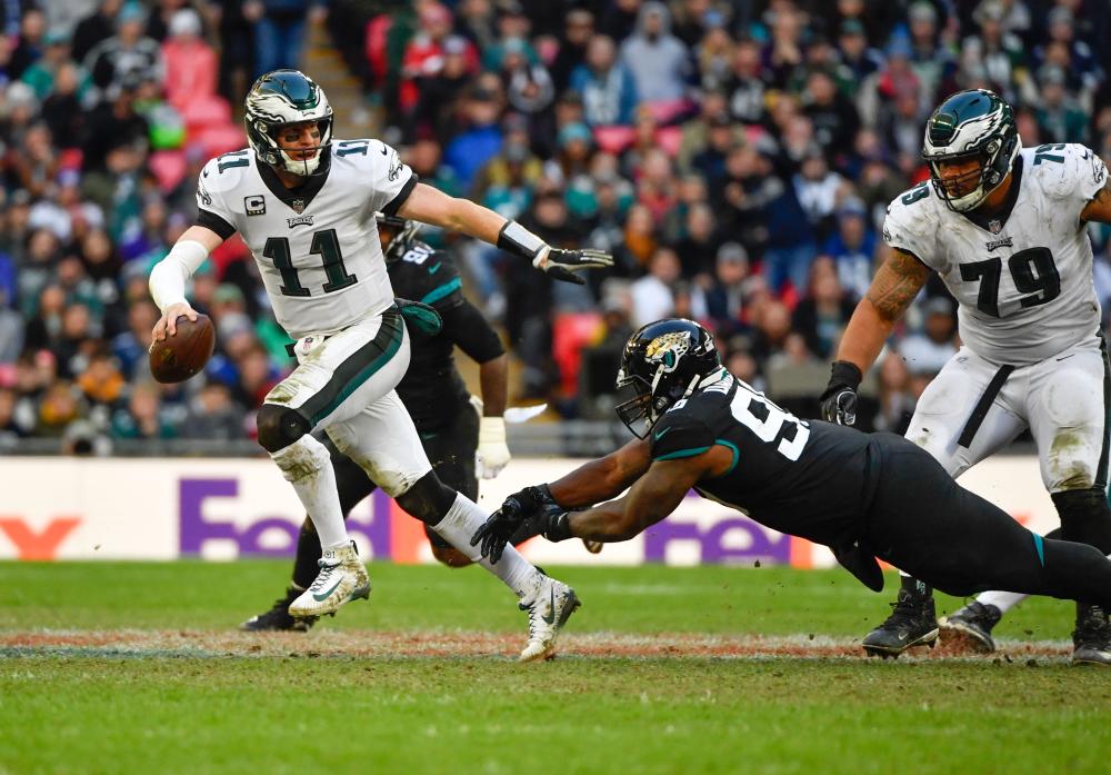 Philadelphia Eagles 24-18 Jacksonville Jaguars: Carson Wentz