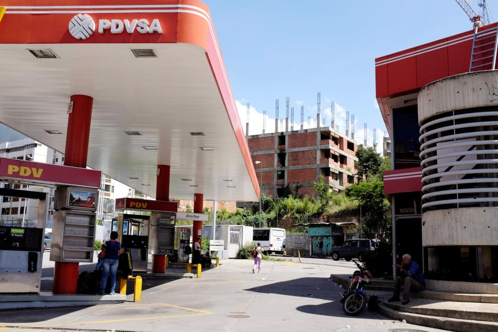 


A view of a closed gas station of the Venezuelan state-owned oil company PDVSA in Caracas, Venezuela, Saturday. — Reuters