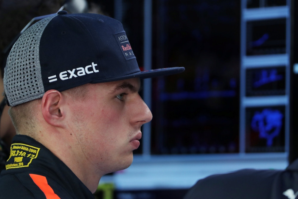 Red Bull's Max Verstappen during practice for the Brazilian Formula One Grand Prix at the Autodromo Jose Carlos Pace, Interlagos, Sao Paulo, Brazil, on Friday. — Reuters