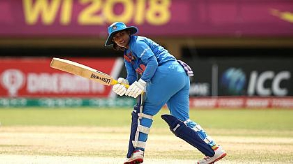 


Mithali Raj, India's record run-scorer in T20 internationals, opened the batting and struck a 47-ball 56 against Pakistan in Guyana.