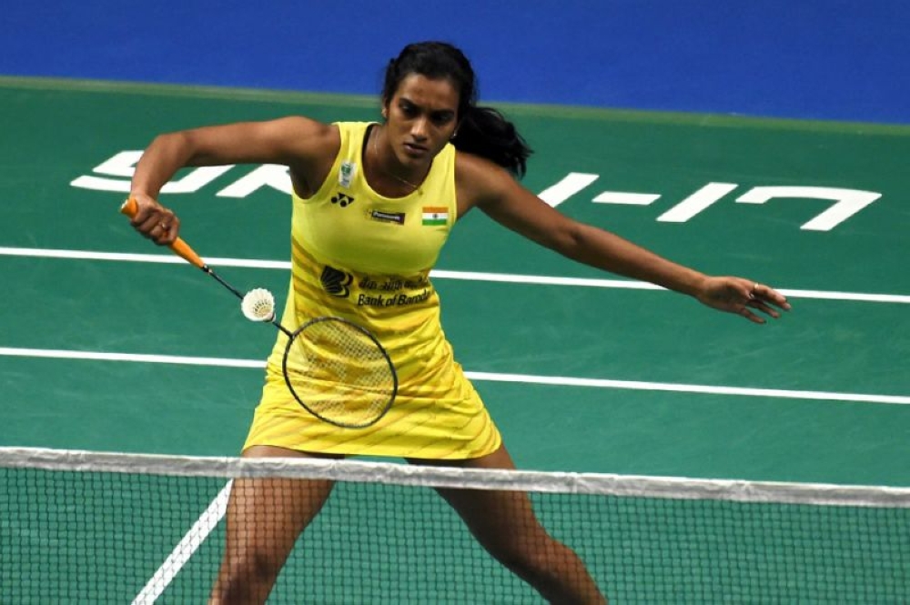 


P.V. Sindhu of India safely reached the Hong Kong Open last 16 on Wednesday. — AFP