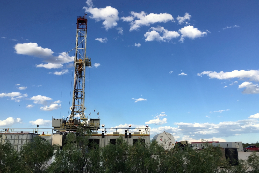 The Elevation Resources drilling rig is shown at the Permian Basin drilling site in Andrews County, Texas, US in this file photo. — Reuters