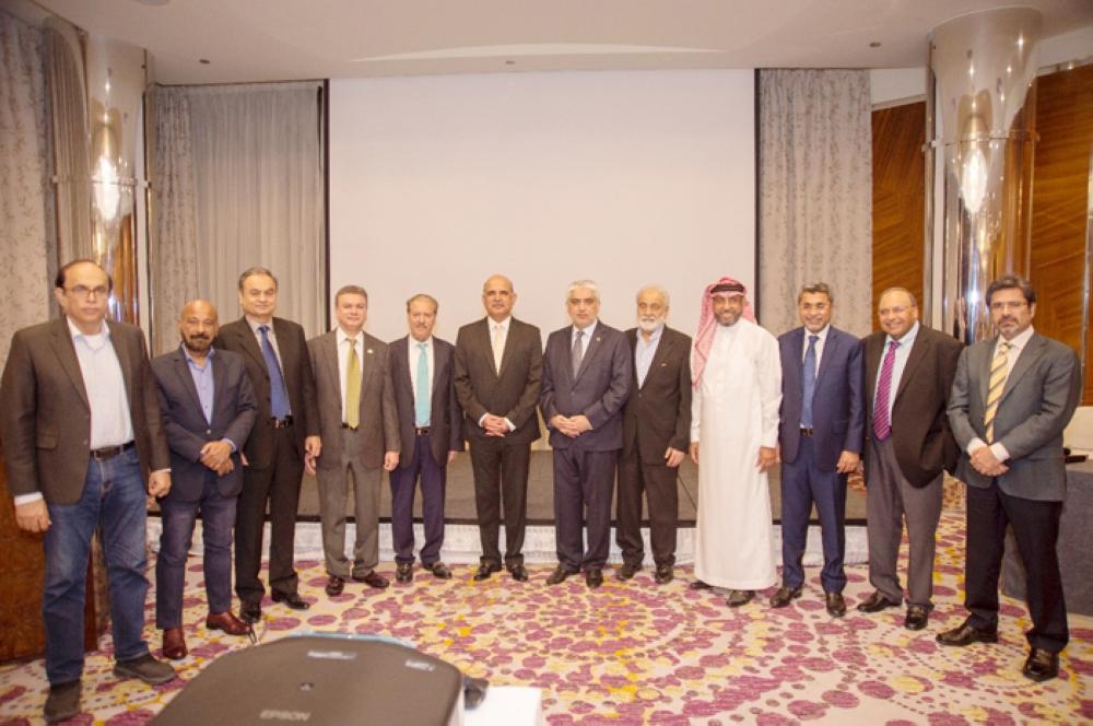 PEG members with Ambassador  Khan Hisham Bin Siddique.