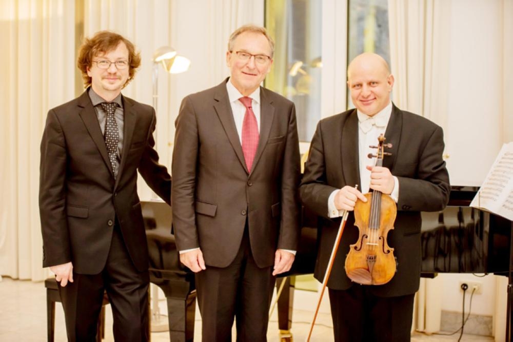 European Arabic music evening at the German Embassy and the Goethe Institute