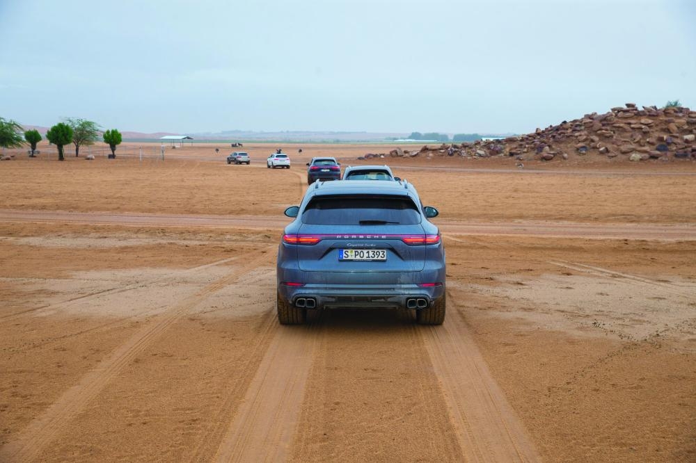



Selection of two-door and four-door sports cars from the full Porsche roster were made available for roadshow attendees to drive