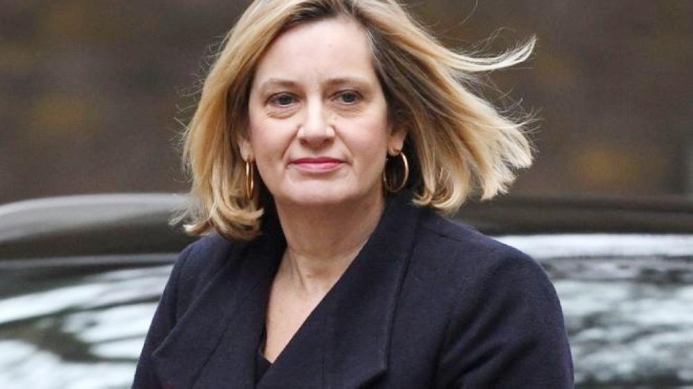 Britain's Work and Pensions Minister Amber Rudd 