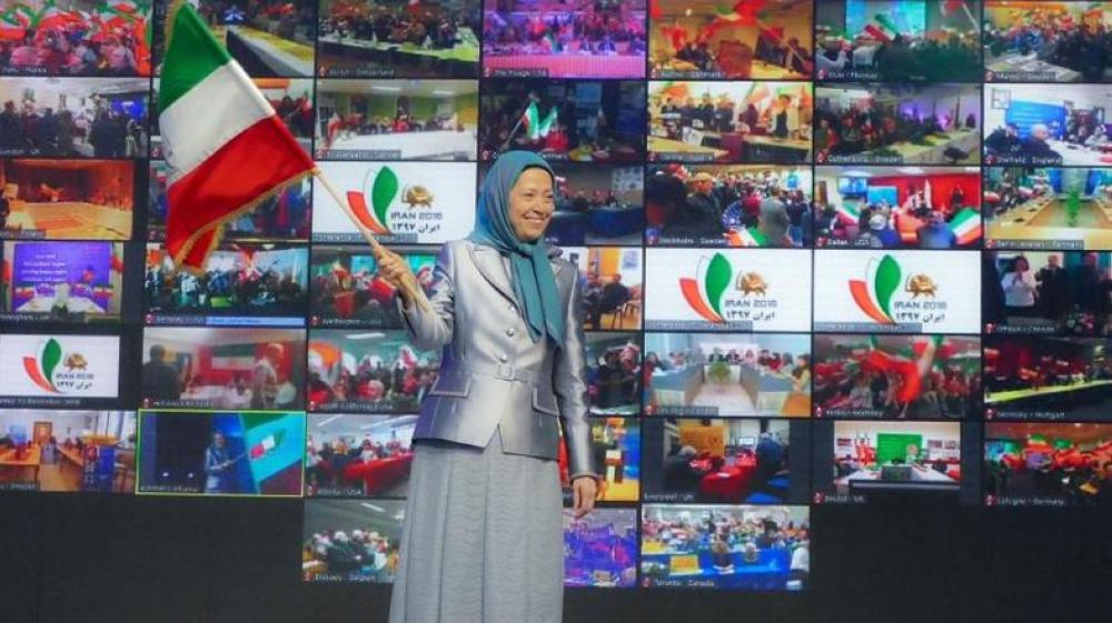 NCRI President-elect Maryam Rajavi criticized the EU for pursuing a policy of appeasement and urged the European governments to adopt a firm policy to deal with the regime. — Courtesy photo