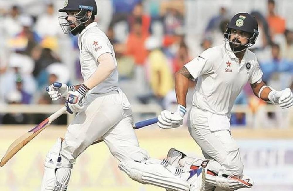 Lokesh Rahul and Murali Vijay