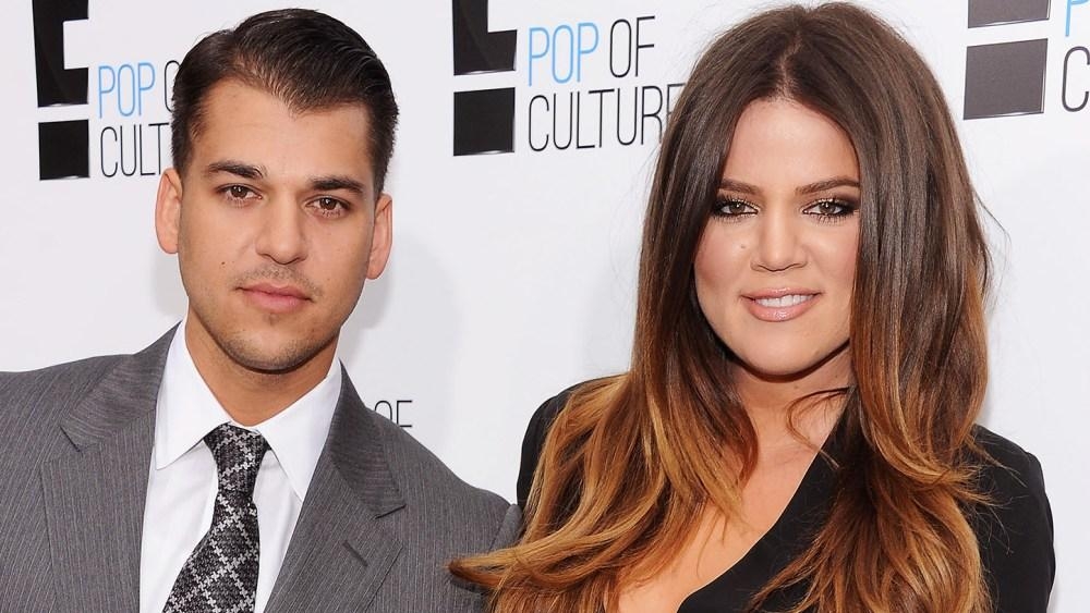 Khloe Kardashian and Rob Kardashian