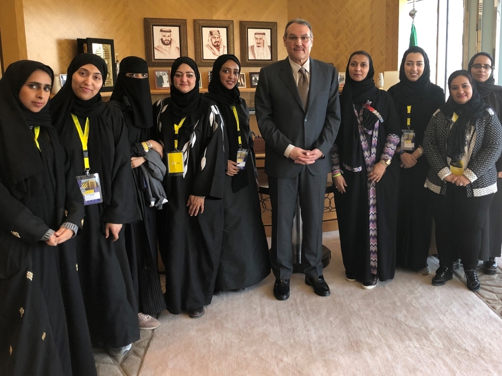 Monsha’at participants meet Ambassador Osama Nugali in Cairo