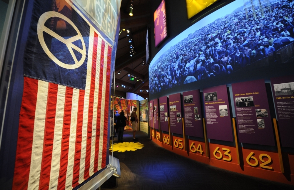 In this file photo taken on May 28, 2008 visitors walk through 