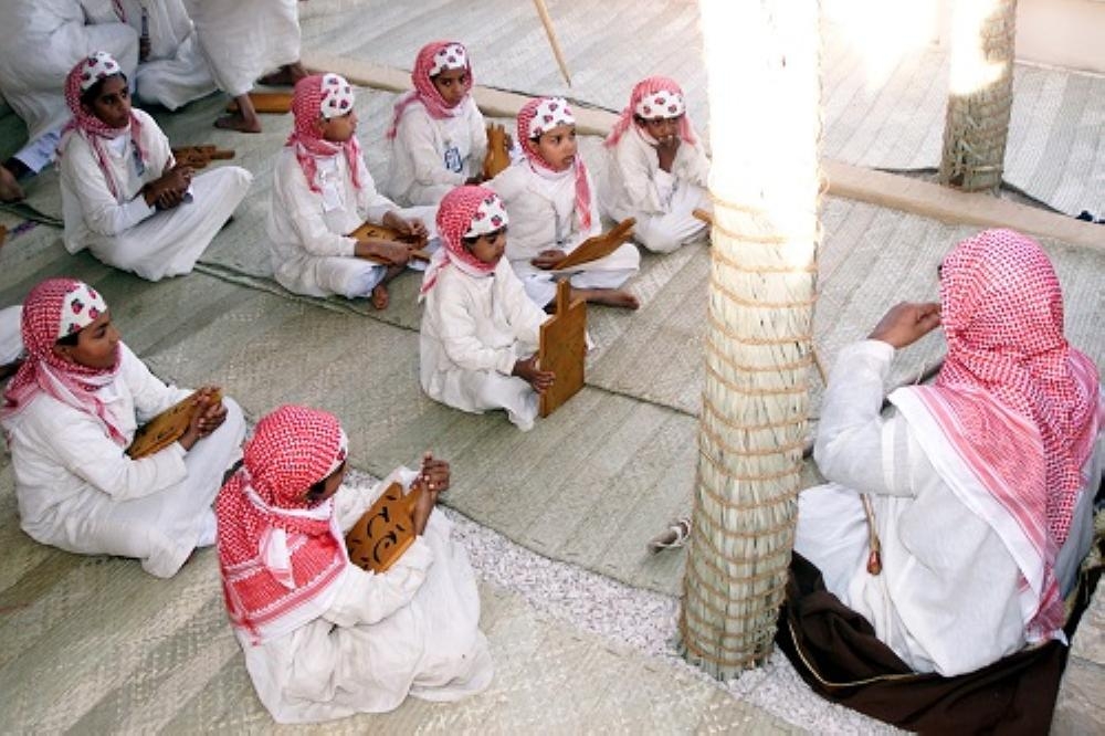 Separate workshops are allocated for craftsmen from each region at the Folk Market in Janadriyah.
