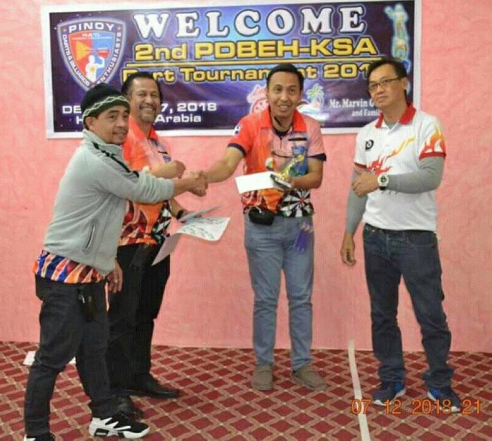  Doubles champions Francis Dagadag and Jay Oreta