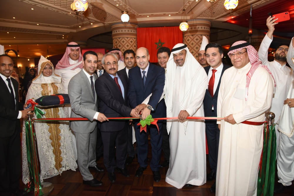 


Moroccan Consul General Ibrahim Ajouli, dean of Consular Corps Ambassador Ali Mohammed Al-Ayashi and a number of foreign consuls general during the inaugural