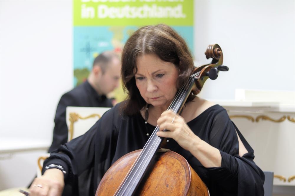 Trio music at German Embassy and Goethe Institute