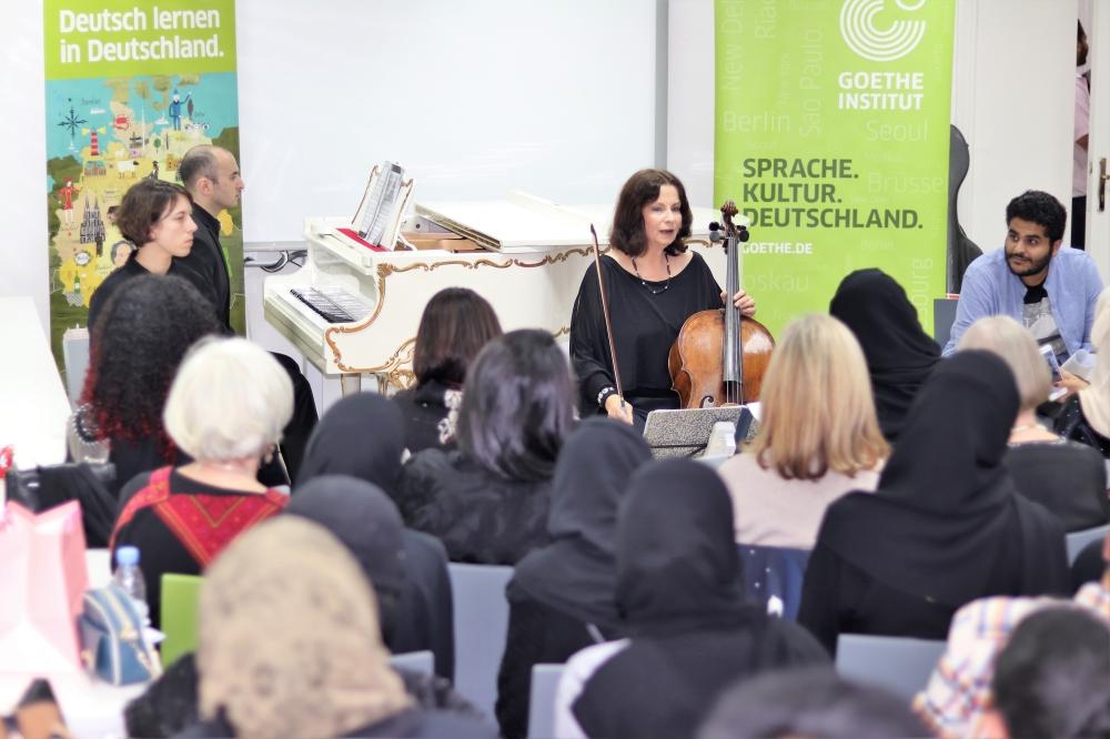 Trio music at German Embassy and Goethe Institute