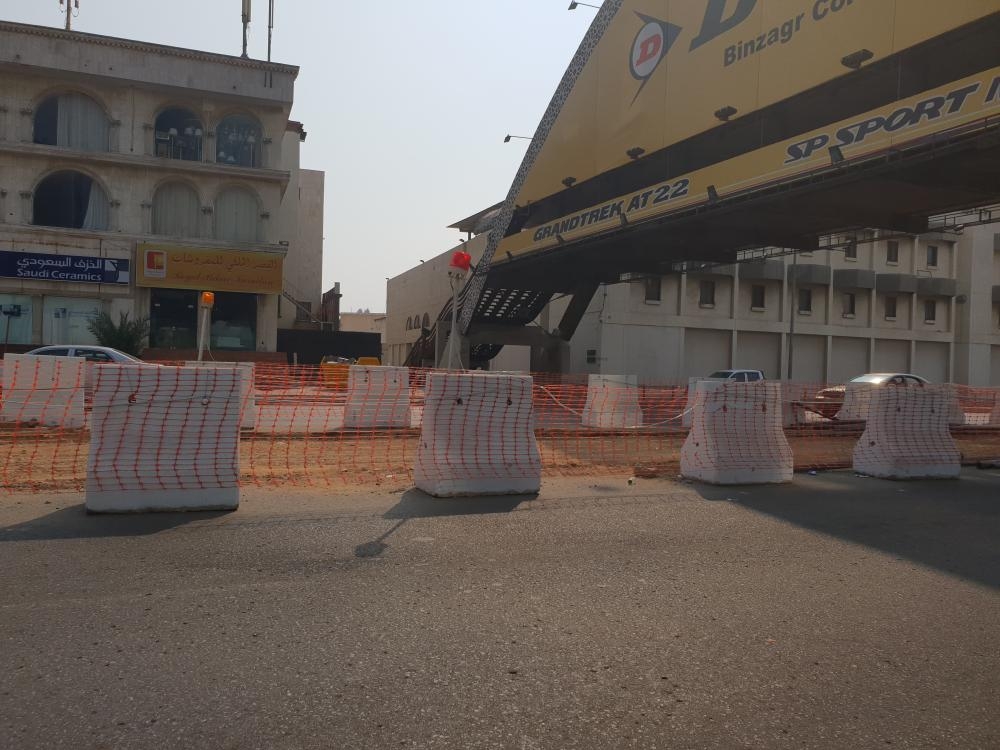 


Construction of the underpass started at the intersection of Prince Muhammad Bin Abdulaziz (Tahlia) Street and Madinah Road in Jeddah. — SG photo by Abdul Rahman M. Baig