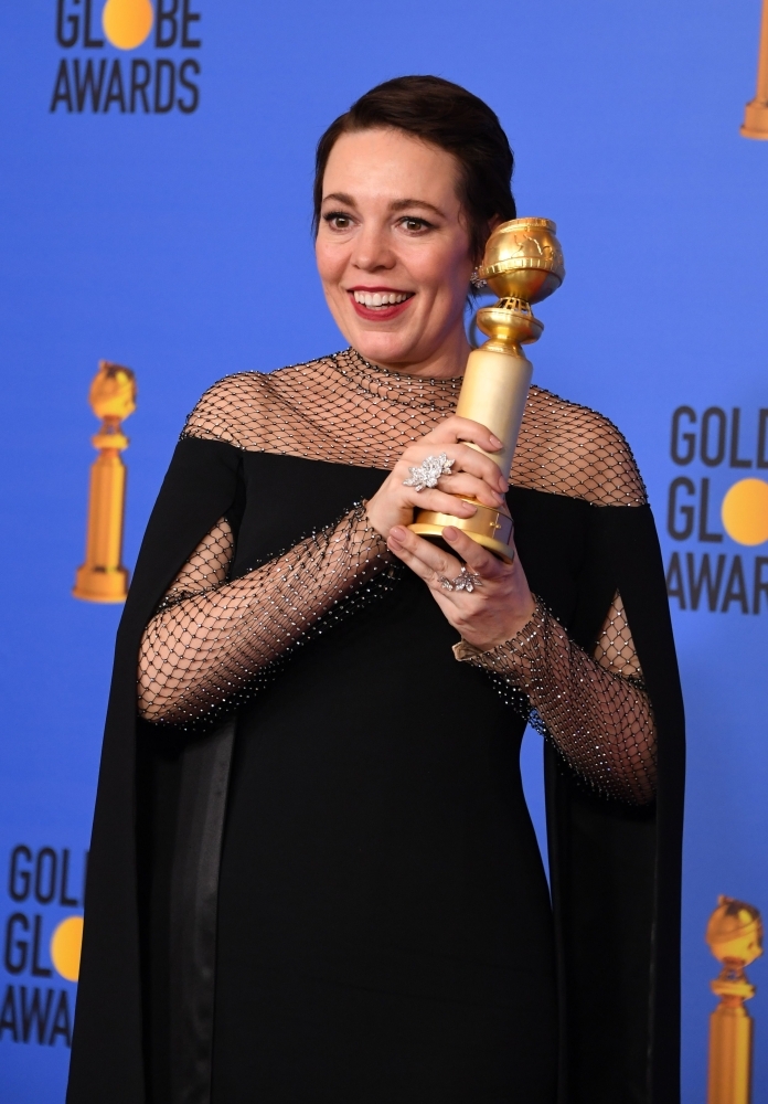 Lady Gaga arrives at the 76th Golden Globe Awards in Beverly Hills, California, US, on Sunday. — Reuters 