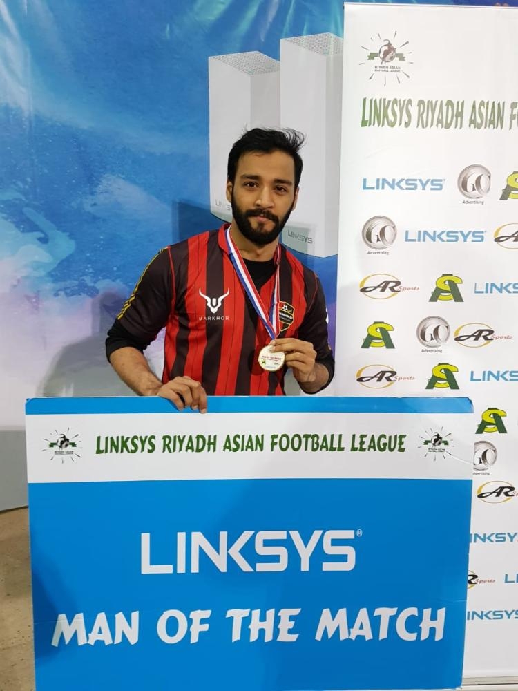 Idrees— Player of the Match