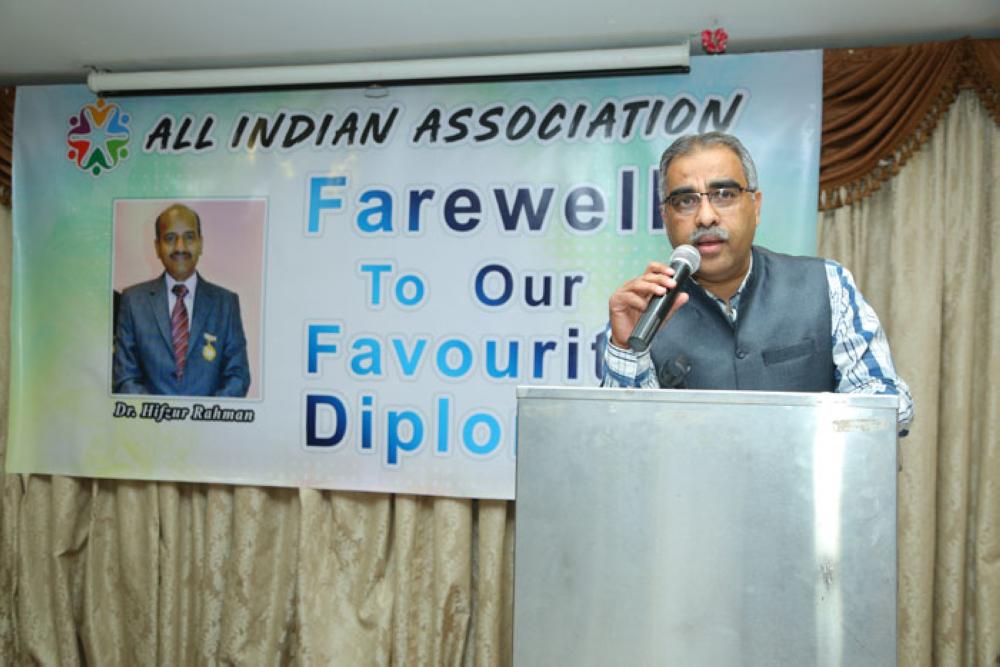 Community members bid adieu to Indian diplomat