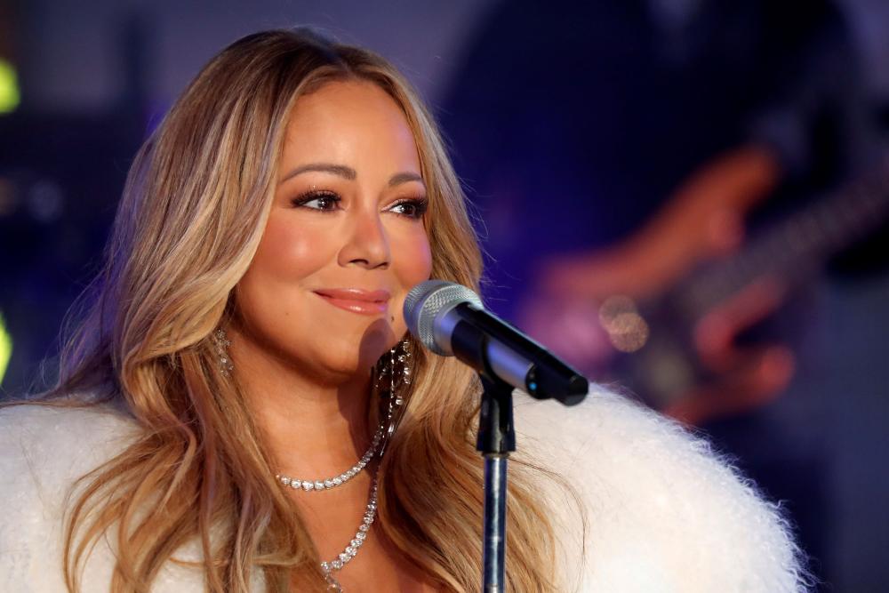 Mariah Carey performs during New Year's eve celebrations in Times Square in New York City, New York, US, in this file photo. — Reuters
