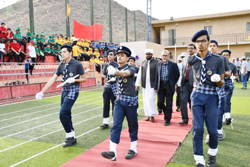 MIS marks its 10th sports meet with pagentry
