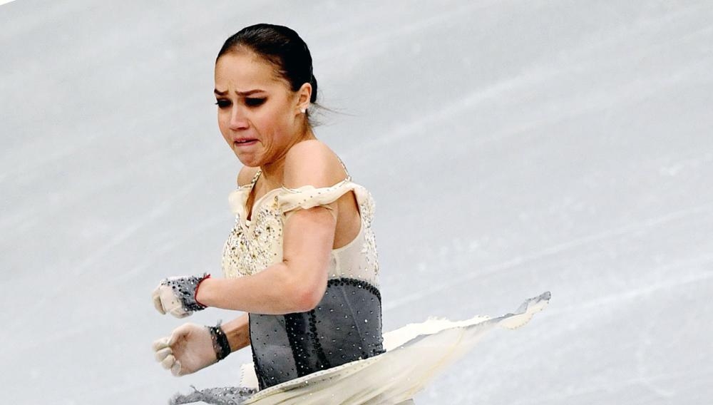 Russia's Alina Zagitova performs in the ladies' short program at the ISU European Figure Skating Championships in Minsk on Wednesday. — AFP /