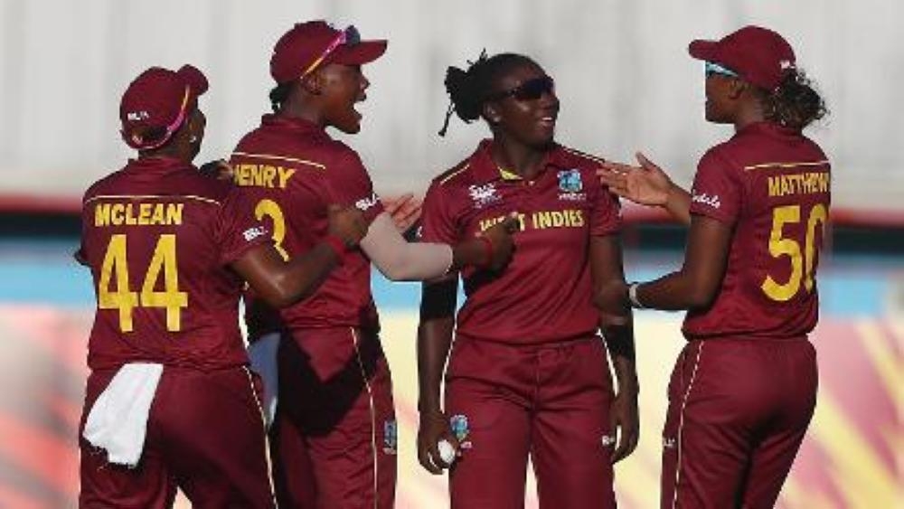 File photo of the West Indies women's team that will play a three-match T20 international series in Pakistan.