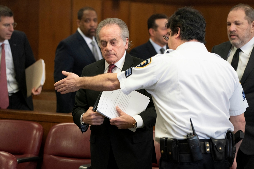 Attorney Benjamin Brafman attends a hearing for film producer Harvey Weinstein in New York State Supreme Court in the Manhattan borough of New York City. — Reuters