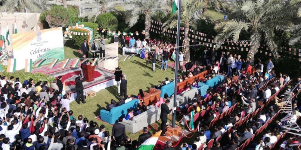 Ambassador Ahmad Javed is raising the national flag at the Indian Embassy in Riyadh to mark the country's Republic Day on Saturday.