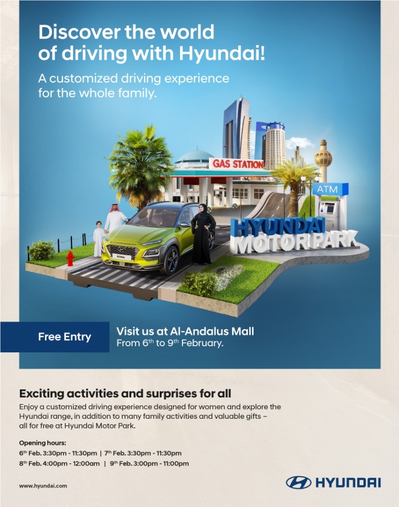 Hyundai Motor Park  offers women in Jeddah  unique driving experience