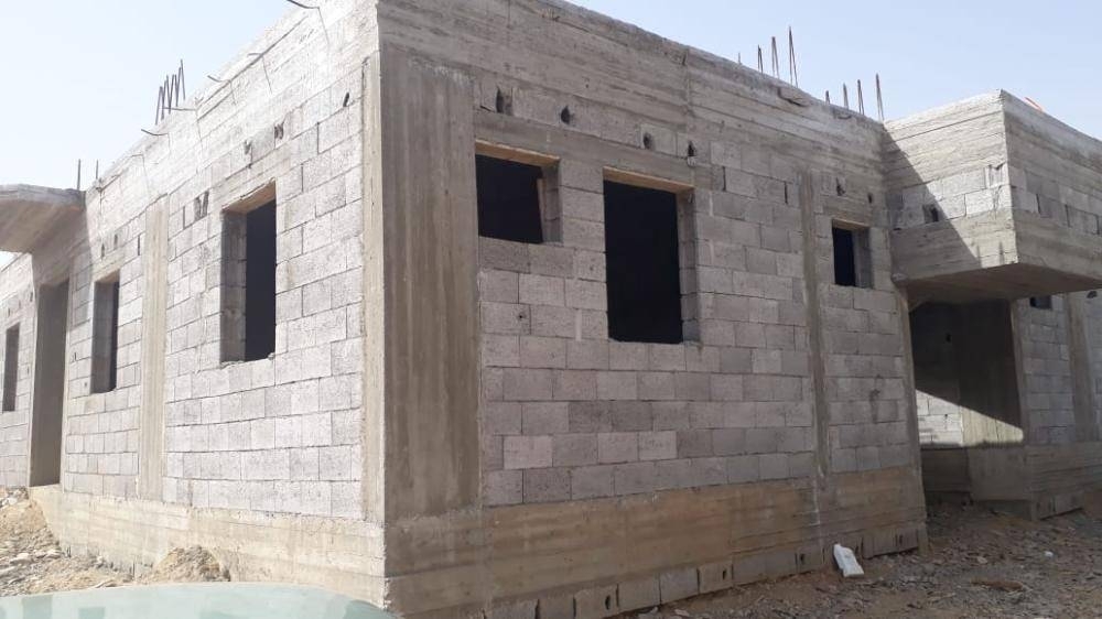 


The dream home Ibrahim Asiri was building for his wife Saliha.