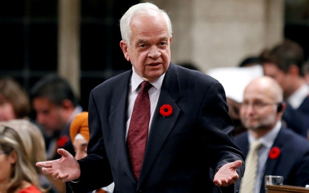 John McCallum, Canadian ambassador to China, seen in this file photo.