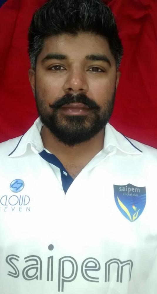 Rajesh — 100 runs & 2 wickets