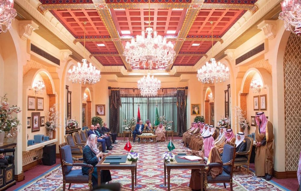 Custodian of the Two Holy Mosques King Salman and Albanian Prime Minister Edi Rama attended the signing of 2 agreements and a memorandum of understanding (MoU). — SPA