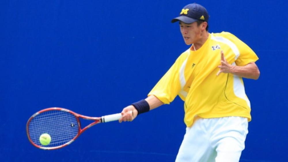 Jason Jung recorded the biggest scalp of his career when he upset Frances Tiafoe in the second round at the New York Open on Thursday.