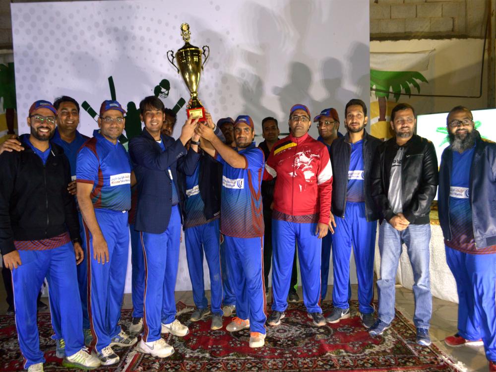 Runner-up Alinma Tokio Marine Company (ATMC) team