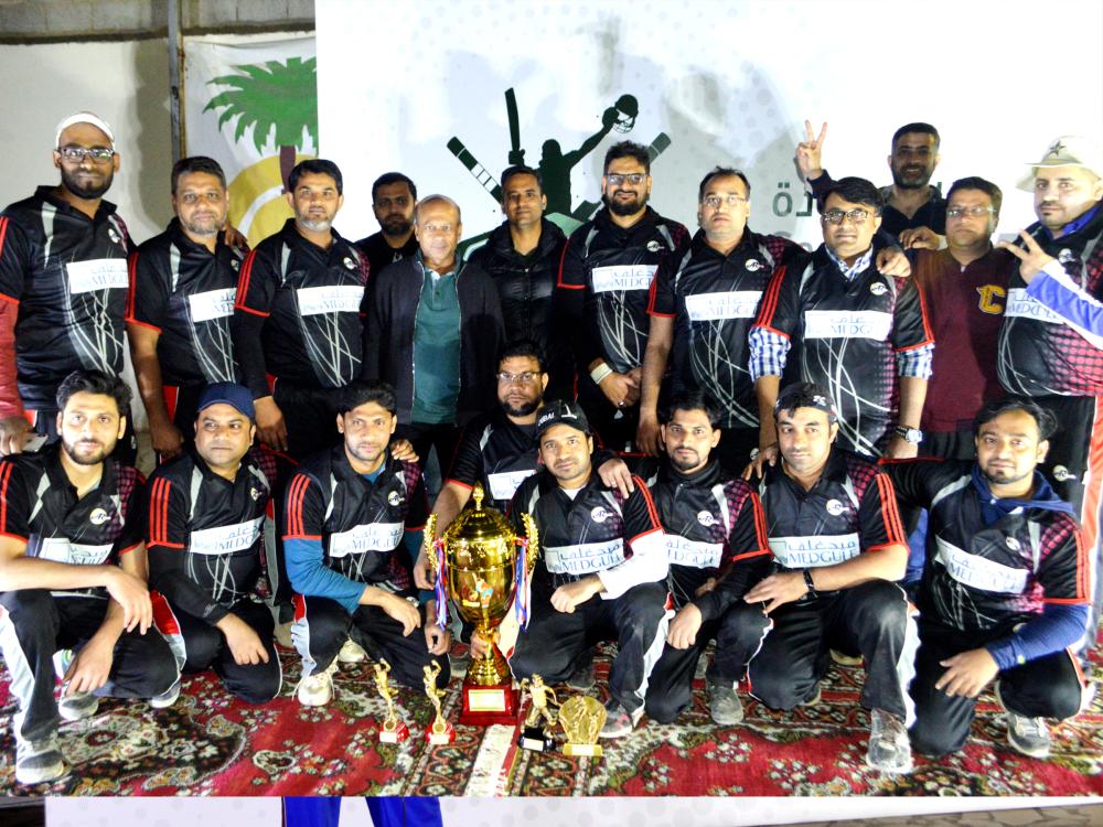 Runner-up Alinma Tokio Marine Company (ATMC) team