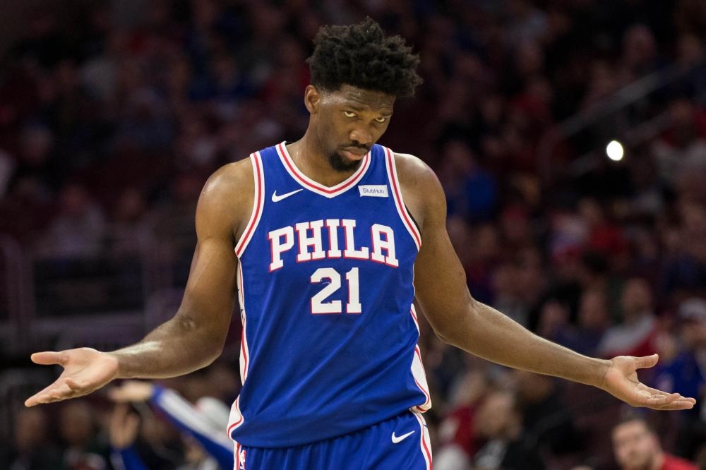 Joel Embiid's return from the All-Star break is expected to be delayed as the Philadelphia 76ers forward/center is experiencing left knee soreness.