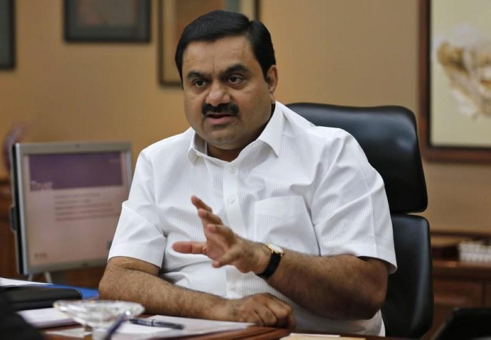 File photo of Indian billionaire Gautam Adani speaks during an interview with Reuters at his office in the western Indian city of Ahmedabad. — Reuters