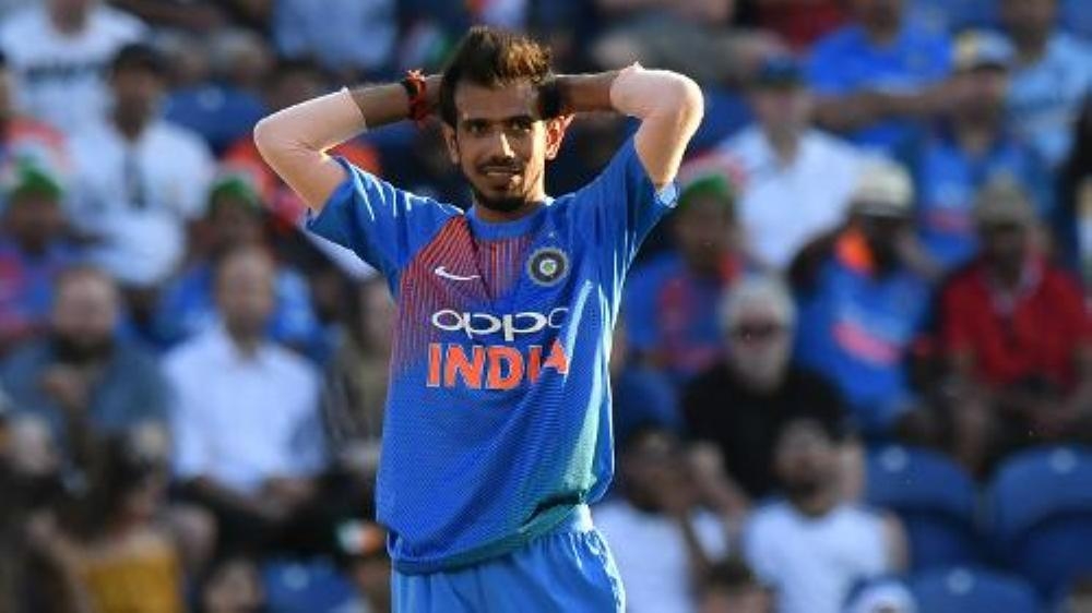 Yuzvendra Chahal, who has forged a formidable wrist-spin partnership for India with Kuldeep Yadav, is seen in this file photo.