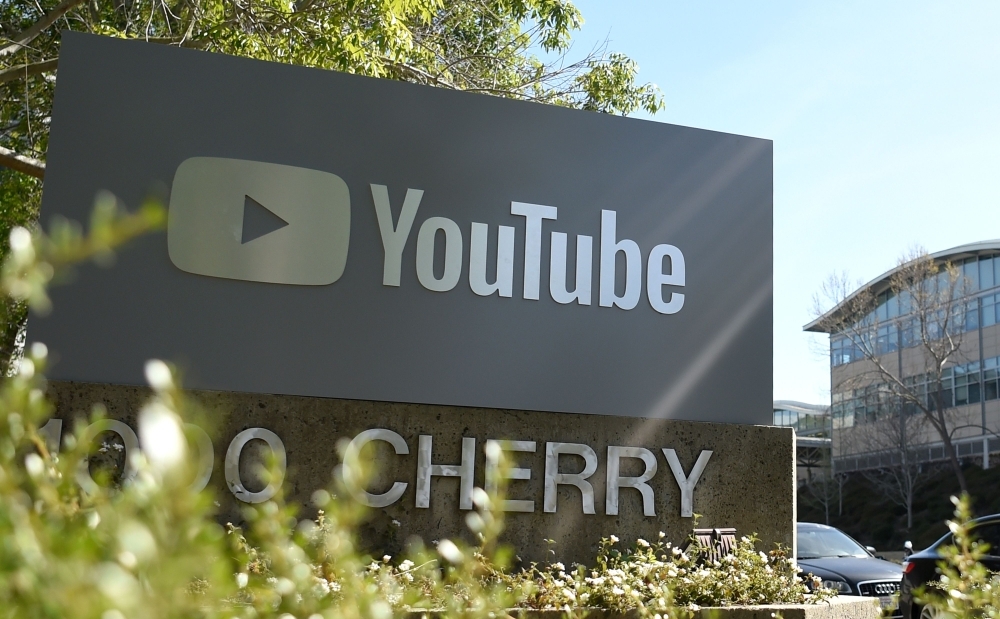 YouTube’s headquarters is seen during in San Bruno, California, in this April 03, 2018 file photo. — AFP