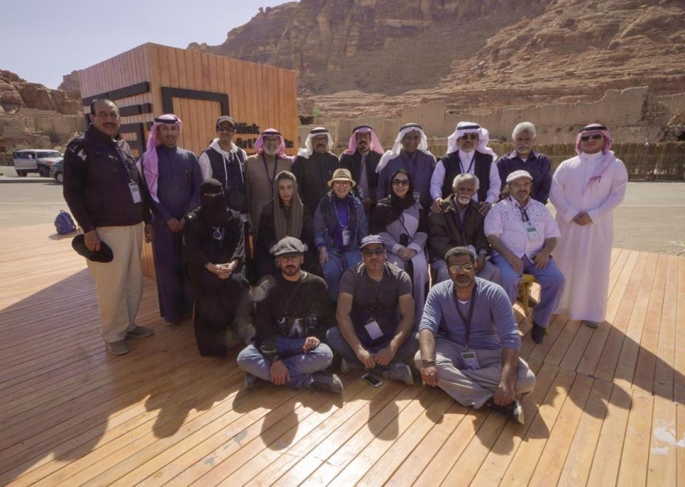 Twentt artists, from all ages, backgrounds and regions, presented their artworks at the three-day Tjallat, organized by the Misk Art Institute in Al-Ula.